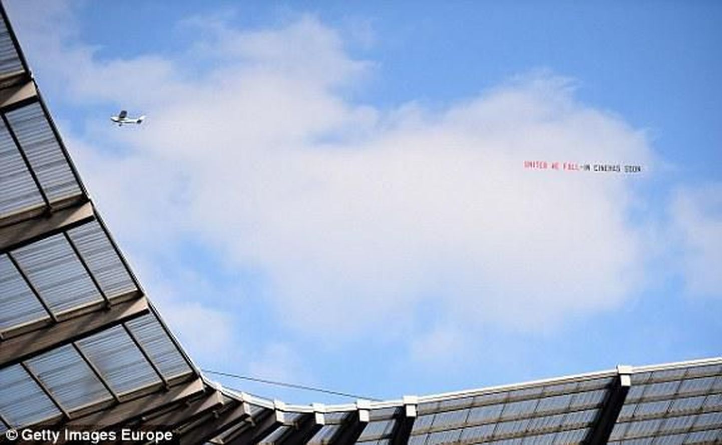 Manchester City fännide loosung taevas.