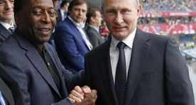 Fotod! Putin Peterburis: loodame, et mehed on võitlejad