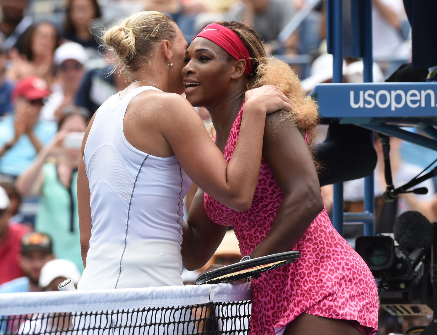 Kaia Kanepi ja Serena Williams.