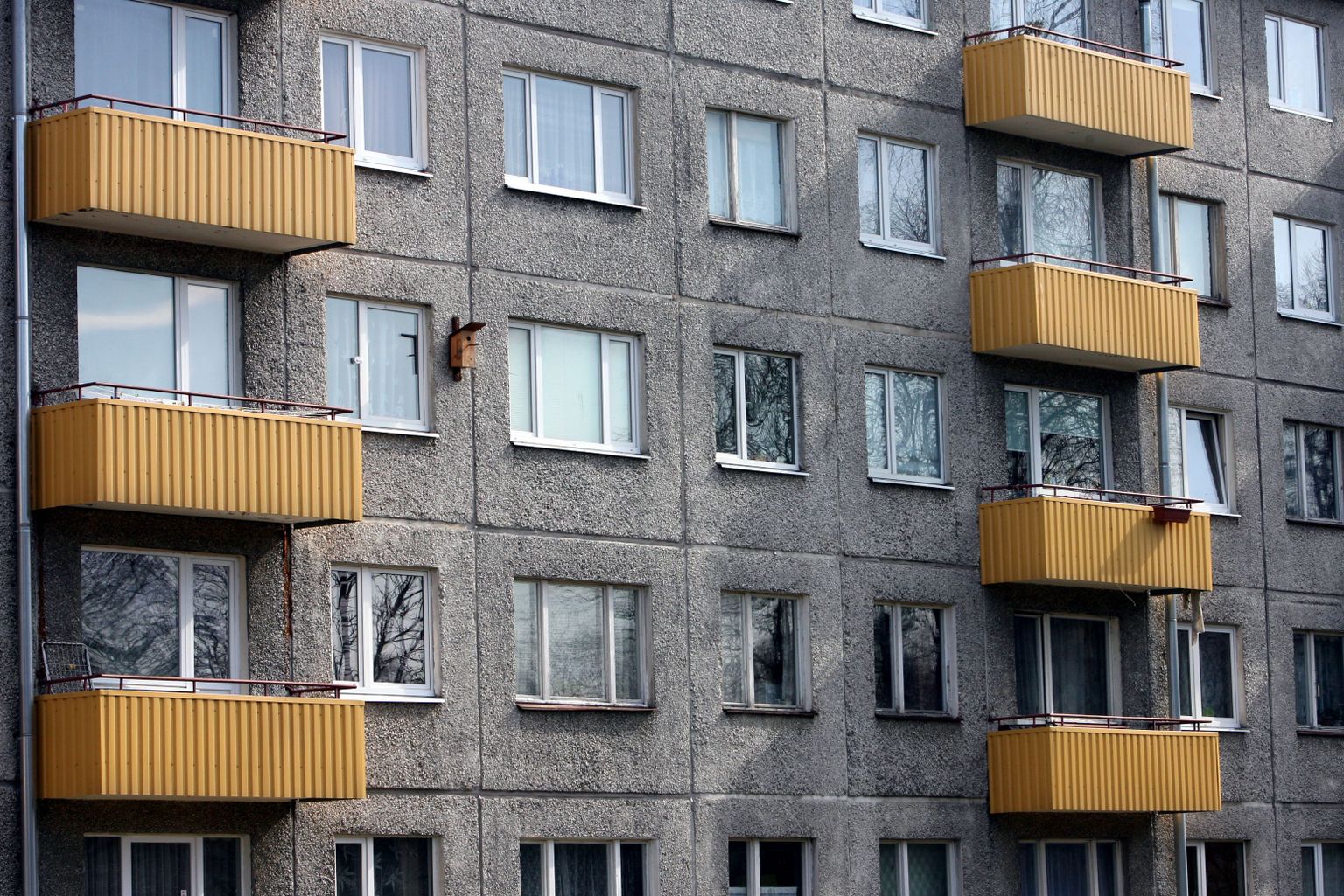 Панельный дом в Мустамяэ.