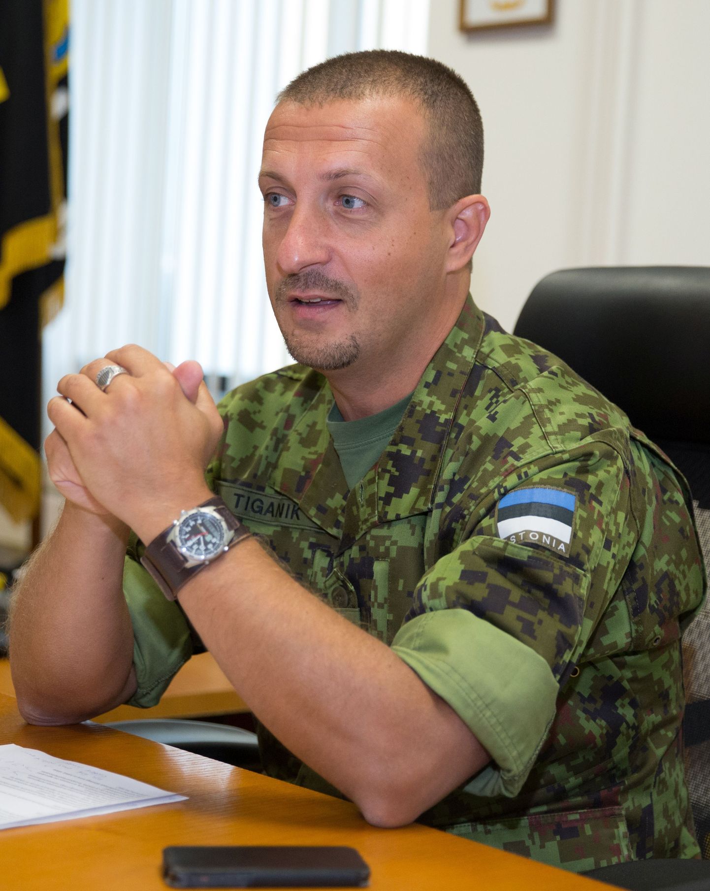 Бригадный генерал Артур Тиганик.