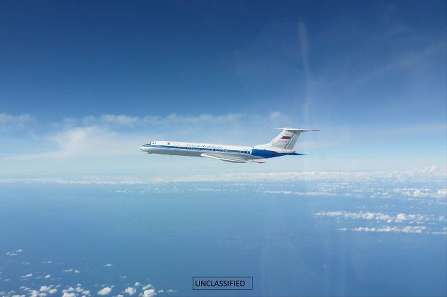 Balti õhuruumi lähedalt tabati transponderita lennanud Vene lennuk