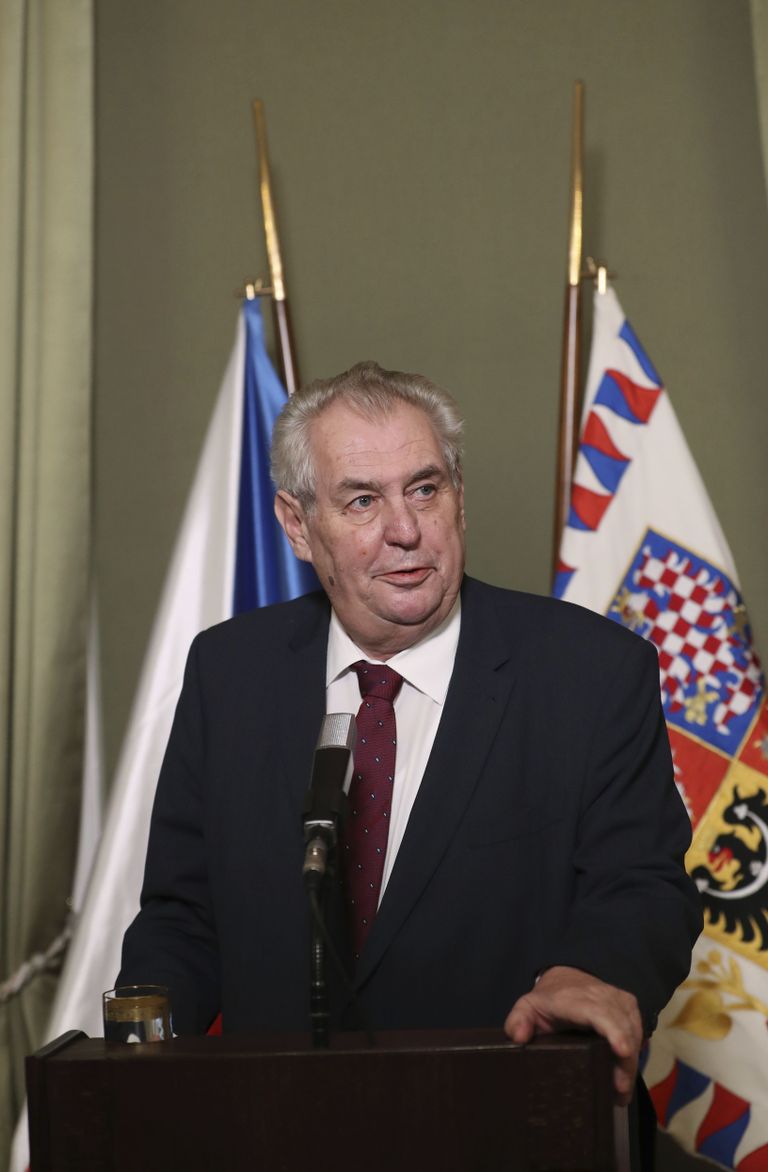Tšehhi president Miloš Zeman