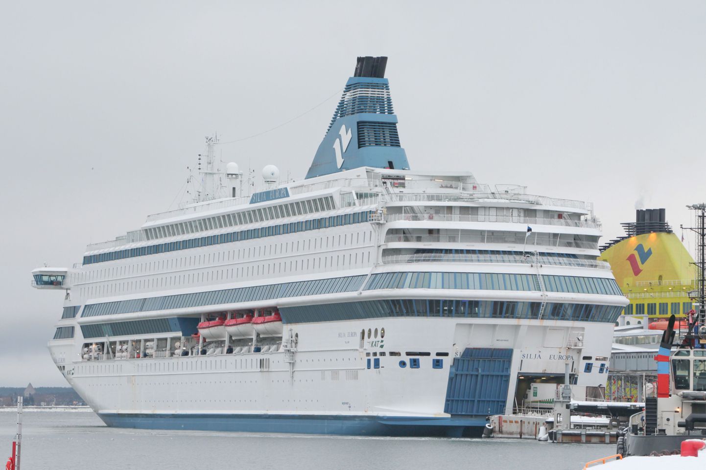 Круизное судно Silja Europa. Фото иллюстративное.
