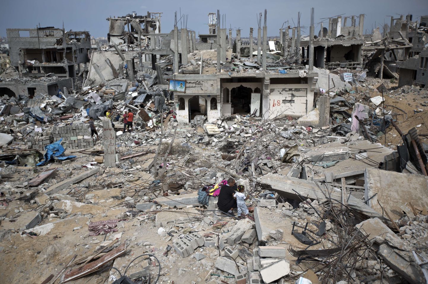 Suvise sõja käigus tekitatud purustused Gazas asuvas al-Tufah´s.