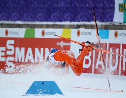 Adrian Solano Lahti MMi sprindirajal. FOTO: Kai Pfaffenbach/Reuters/Scanpix