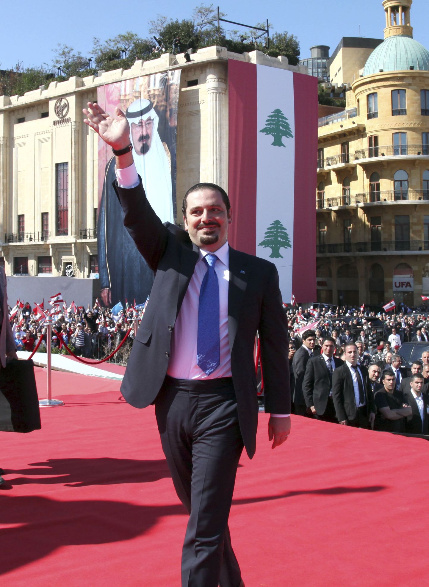 Liibanoni peaminister Saad al-Hariri.