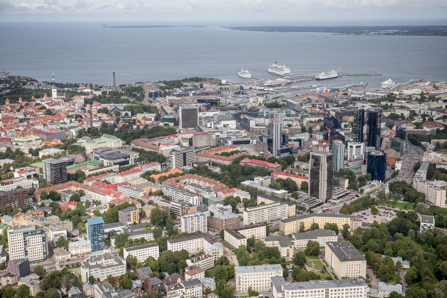 Tallinna linn õhust.