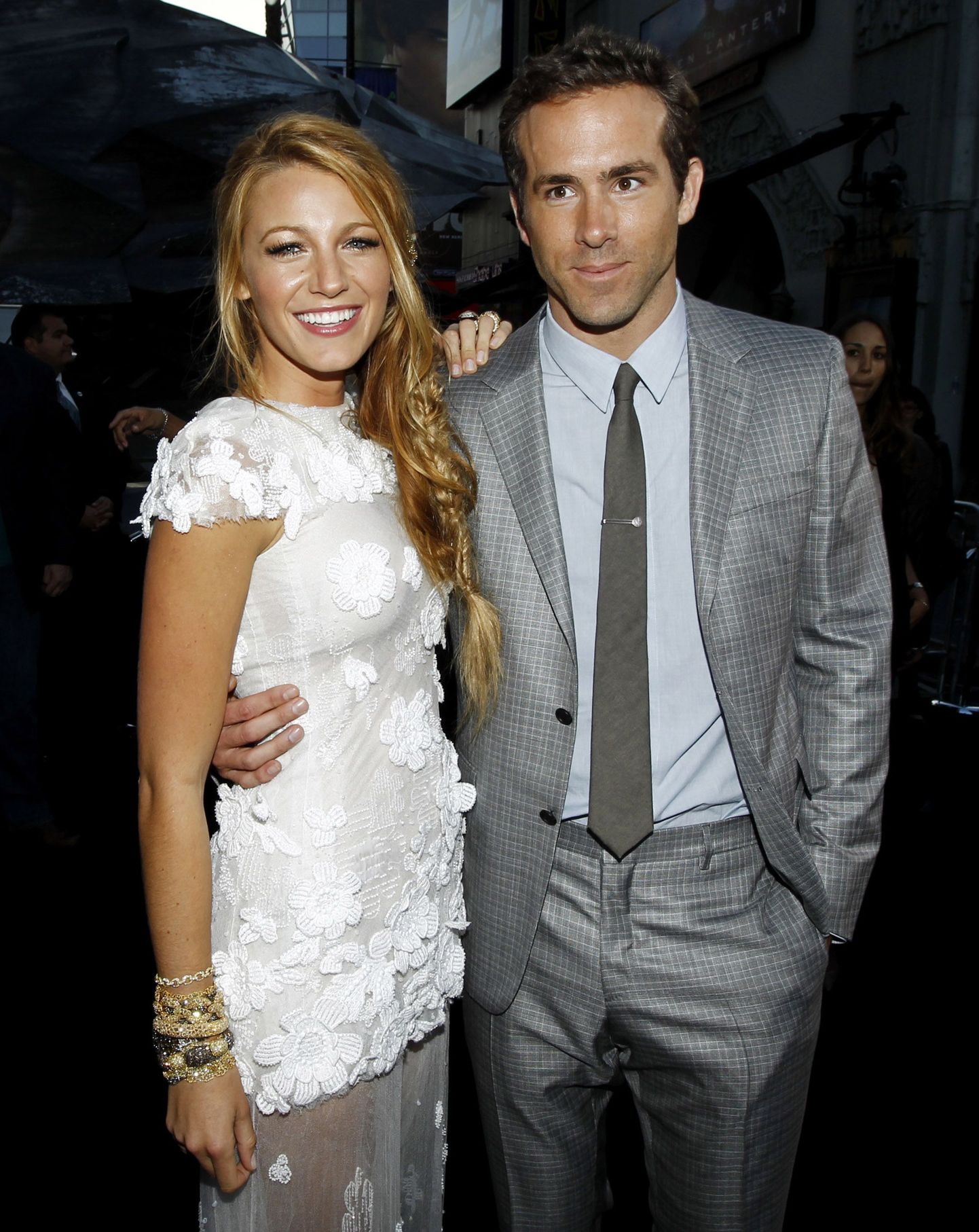 Blake Lively koos abikaasa Ryan Reynoldsiga.