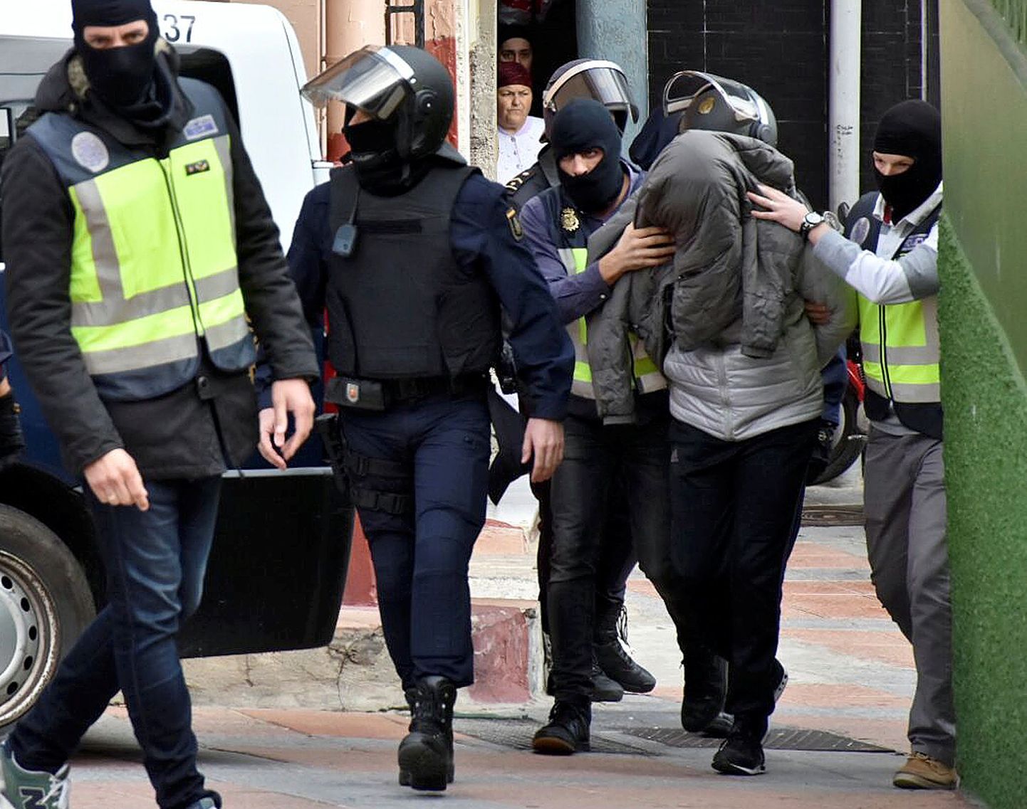 Испанская полиция. Фото иллюстративное.