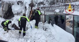 Itaalia päästetöötajad jätkavad laviini alla jäänute otsimist