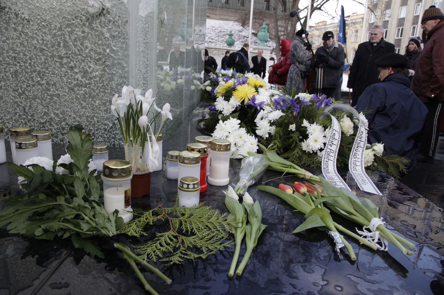 Märtsiküüditamise mälestusüritus Tallinnas 2011. aastal.