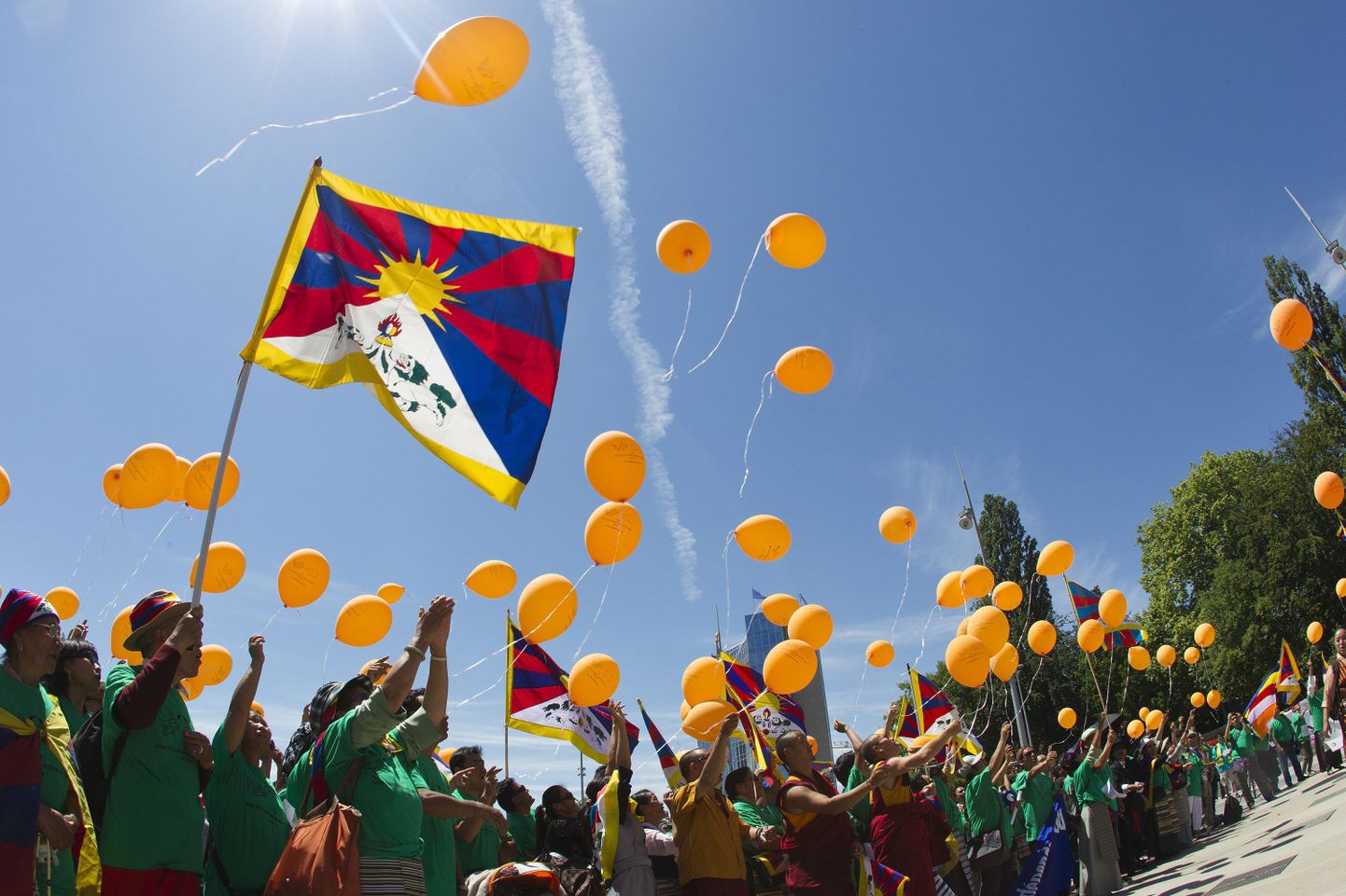 Tiibeti lipp.