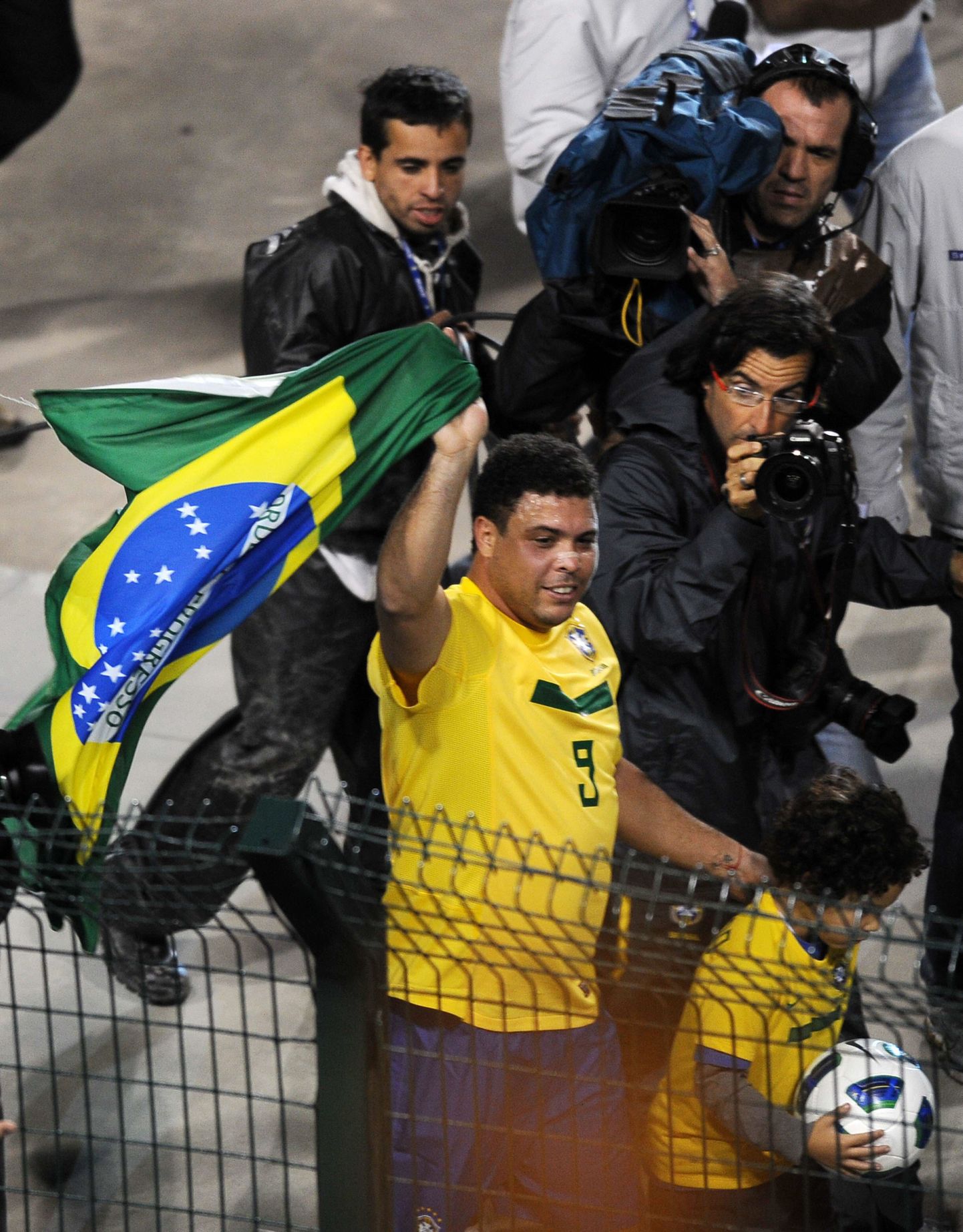 Legendaarne Brasiilia koondise ründaja Ronaldo.