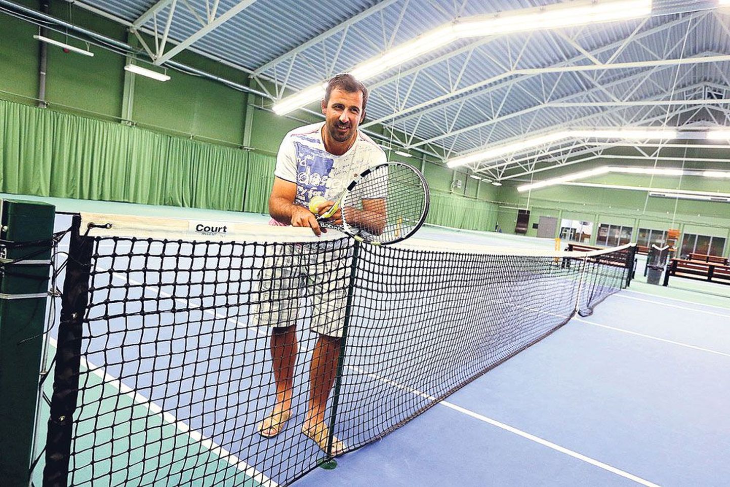 Sellest sügisest jagab Tartu tennisekooli mängijatele ja treeneritele oma oskusi uus peatreener Aleksander Jürgens.