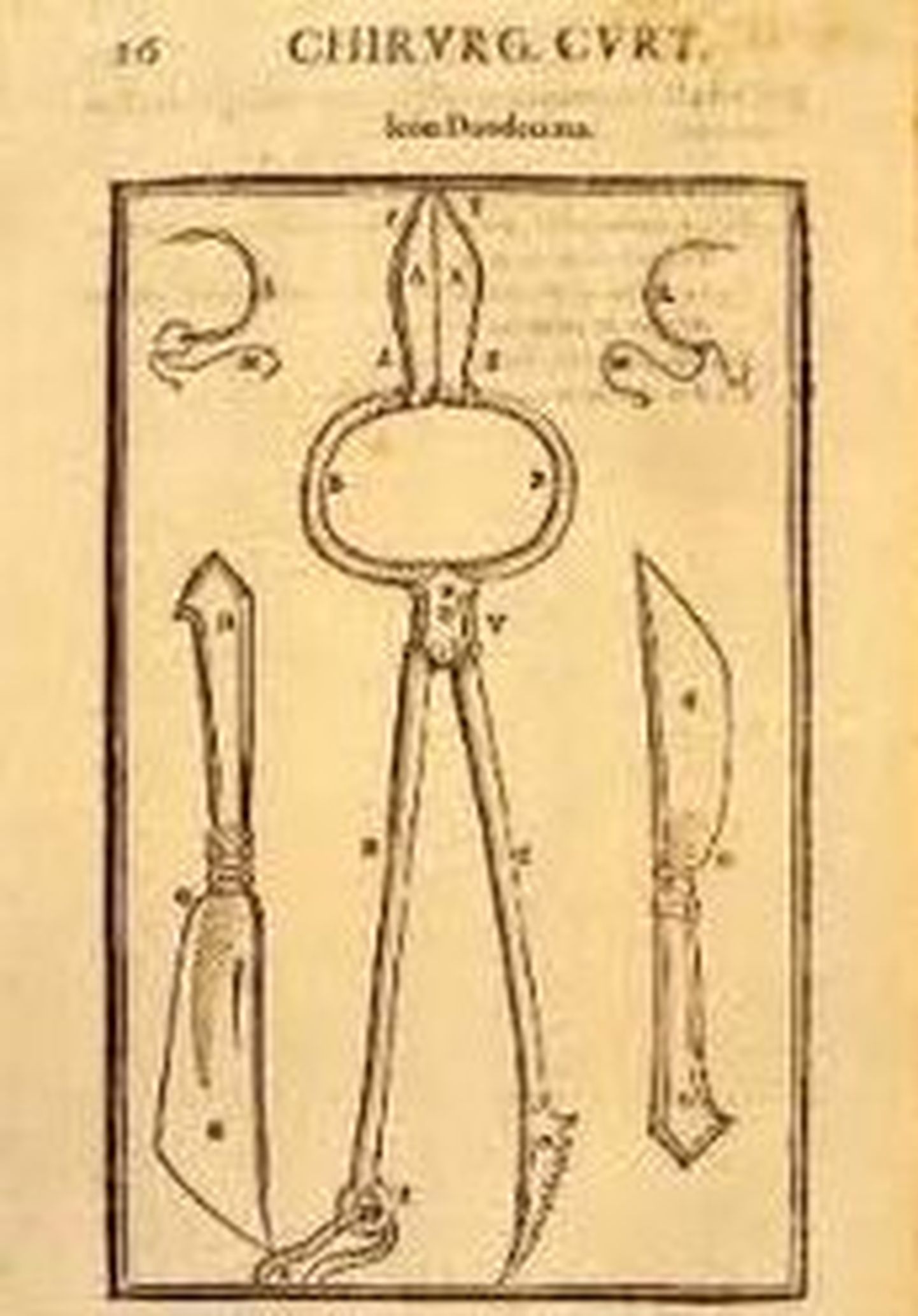 16. sajanil ilukirurgias kasutatud vahendid