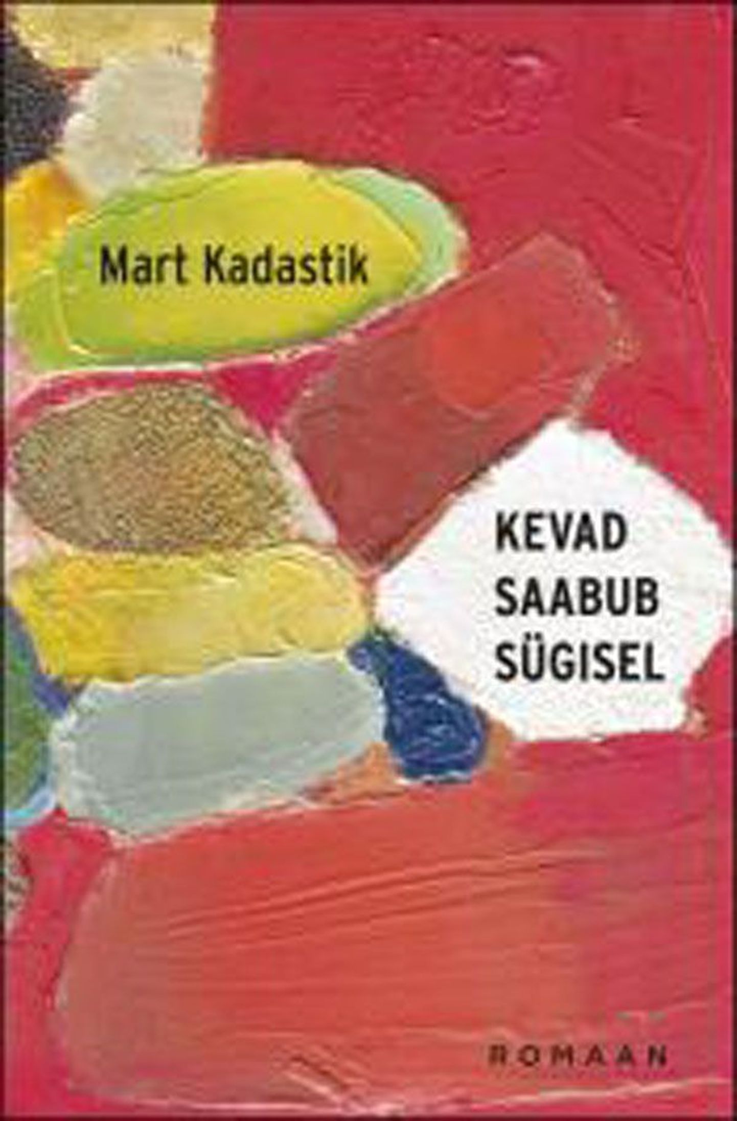 Raamat
Mart Kadastik
«Kevad saabub sügisel»
Varrak, 2013