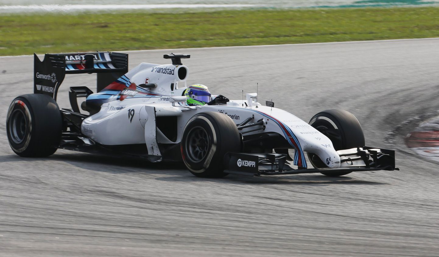 Felipe Massa Malaisia vormel-1 etapil.