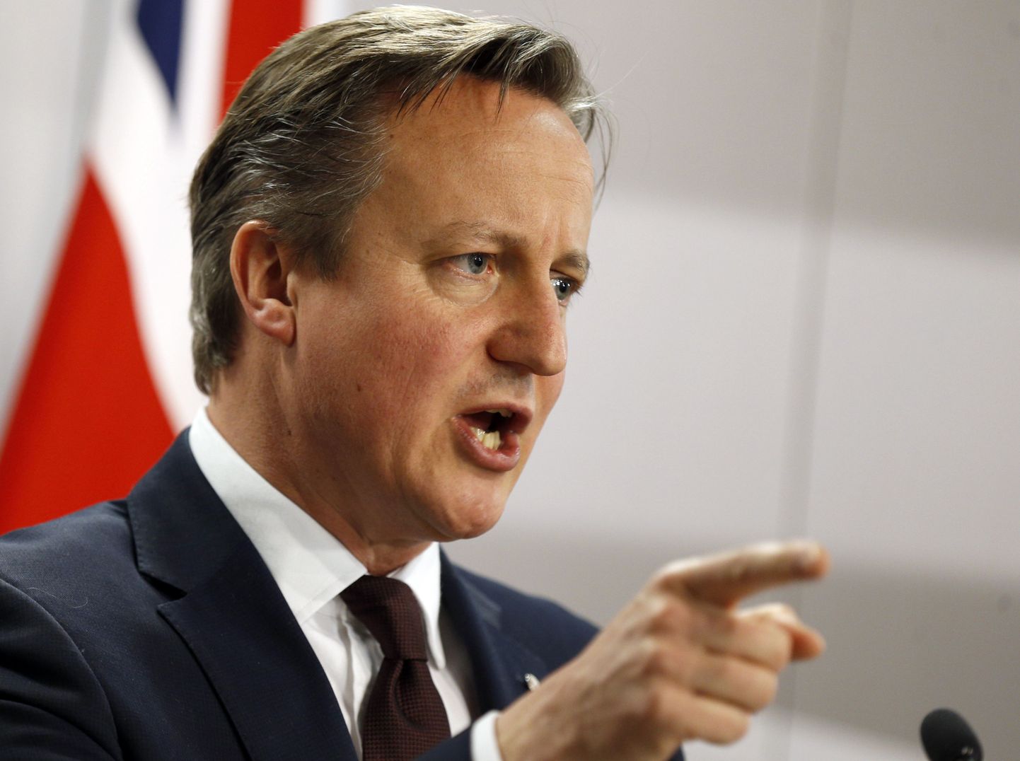 Briti peaminister David Cameron möödunud reedel Riias ELi idapartnerluse tippkohtumisel.