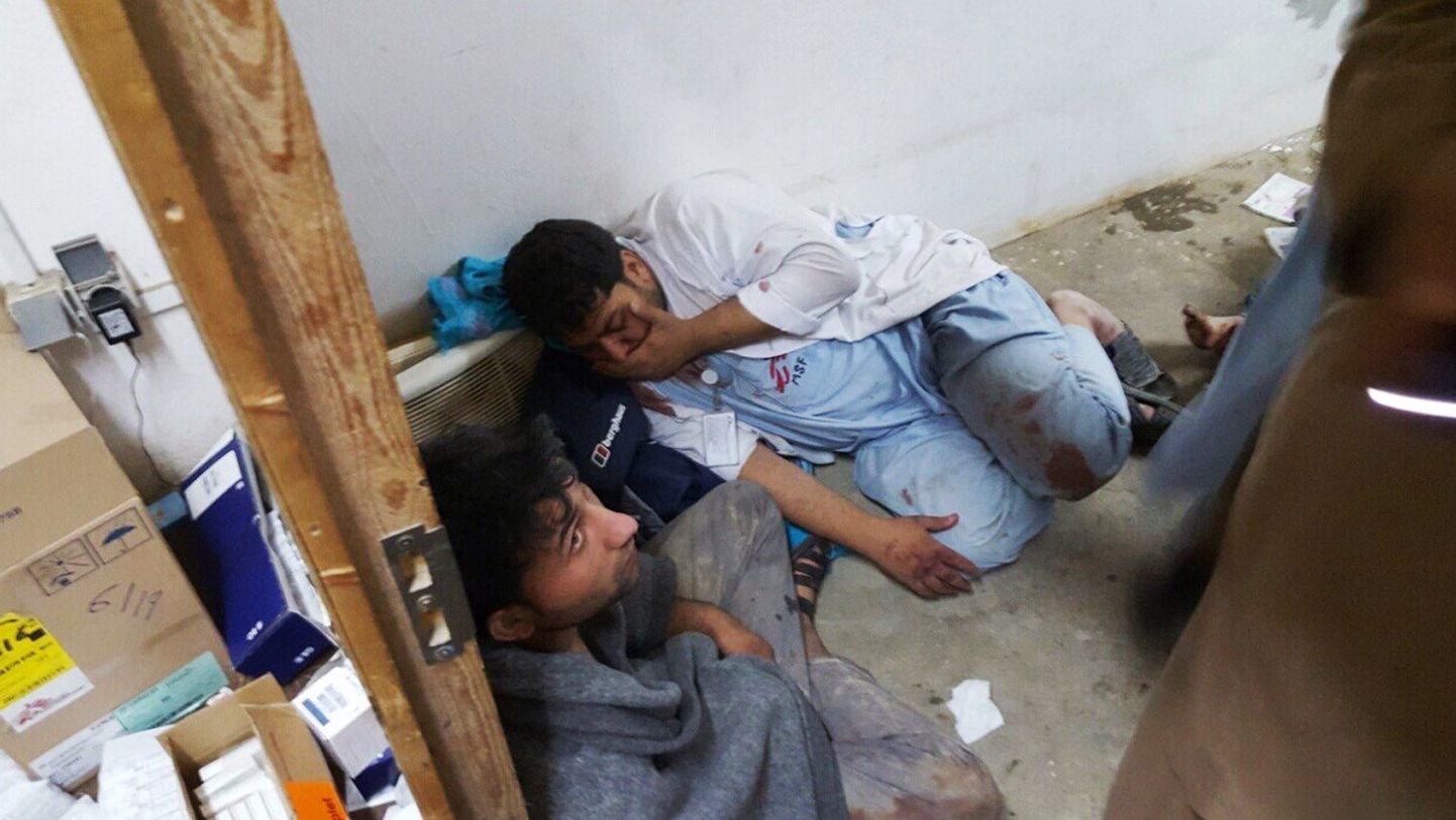 Kunduzi haigla rünnaku ajal.