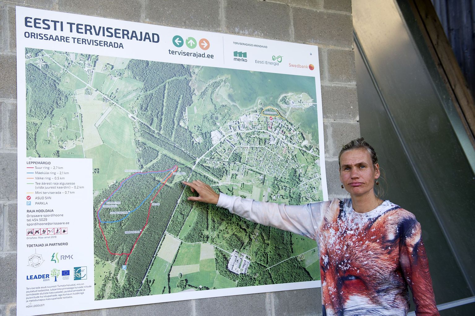 ANDLA RÜÜTEL jätkab tööd Orissaare ja Pöide piirkonna spordijuhina. Samuti on tema õlul kohaliku spordikooliga tegelemine.