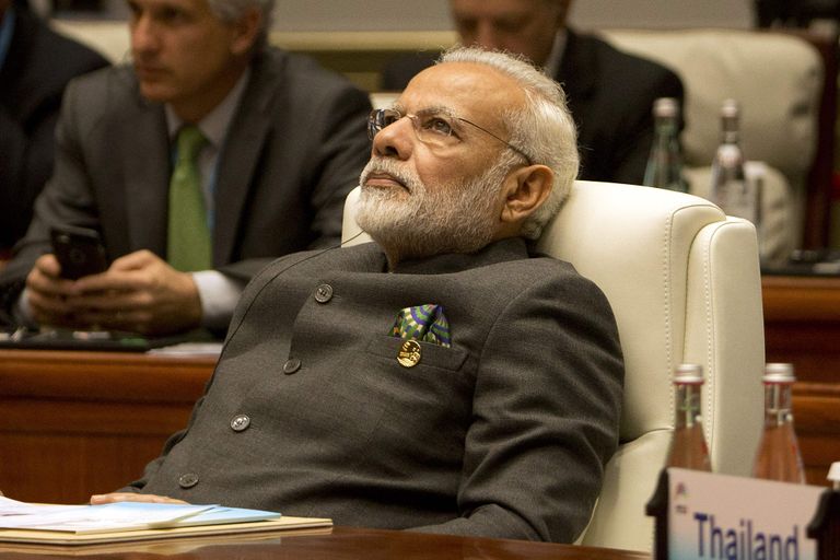 India peaminister Narendra Modi. Foto: MARK SCHIEFELBEIN/AFP/Scanpix