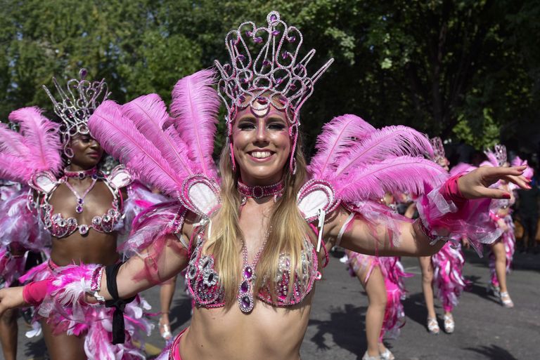 Notting Hilli karnevalil osalejad. Foto: Xinhua/Sipa USA/Scanpix