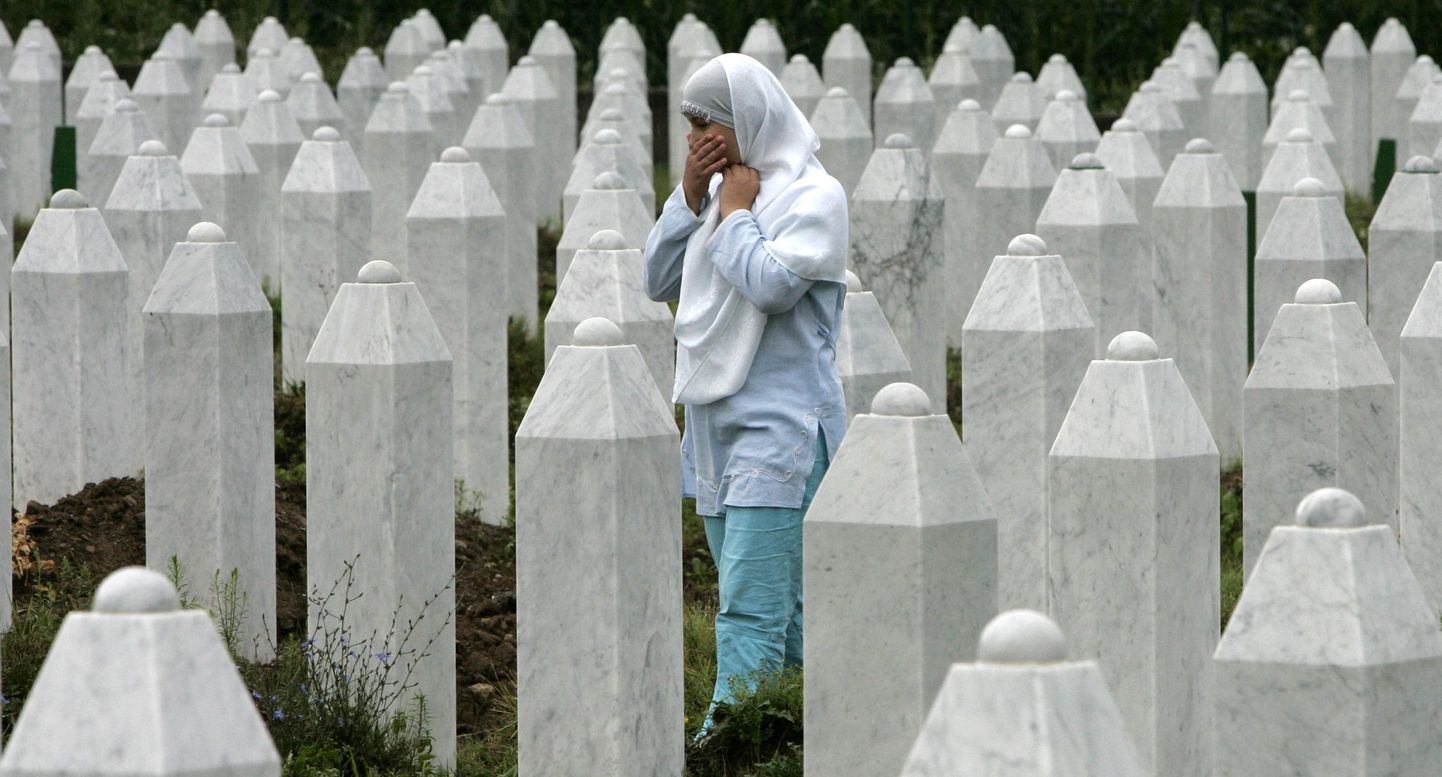 Srebrenica genotsiidi ohvrite memoriaal.