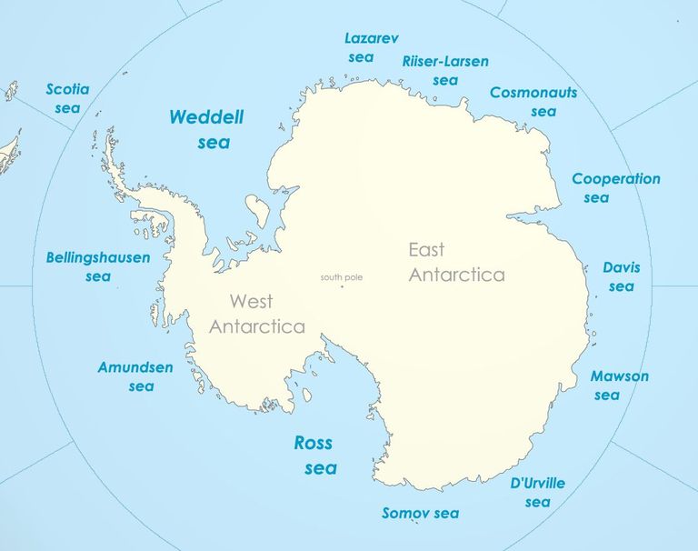 Antarktika mered