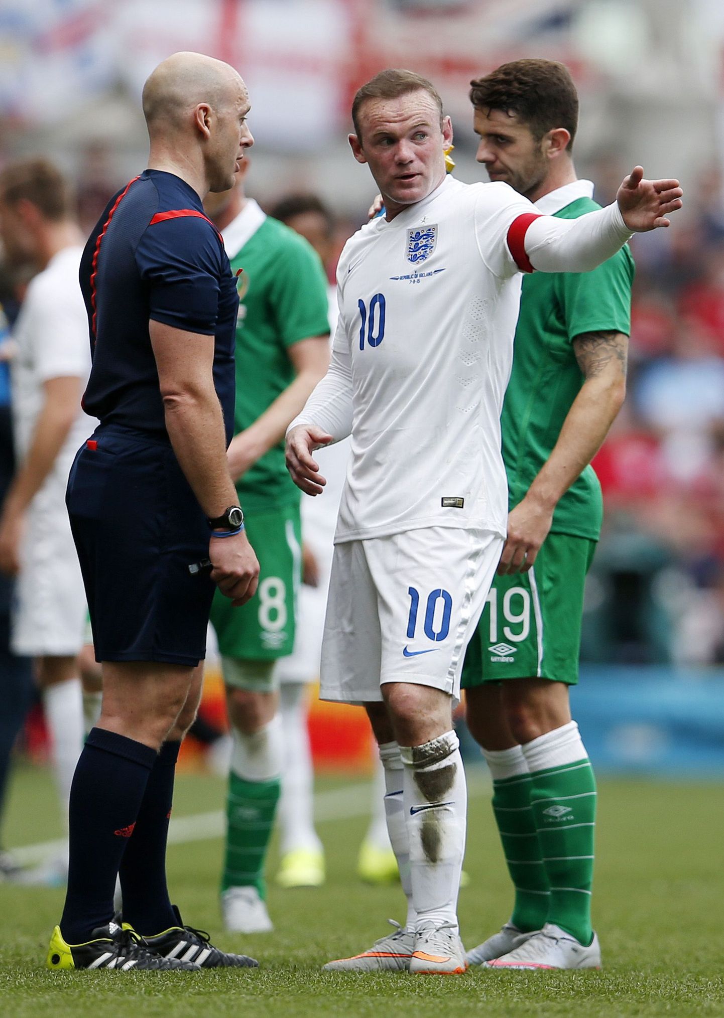 Wayne Rooney ja Arnold Hunter (vasakul)