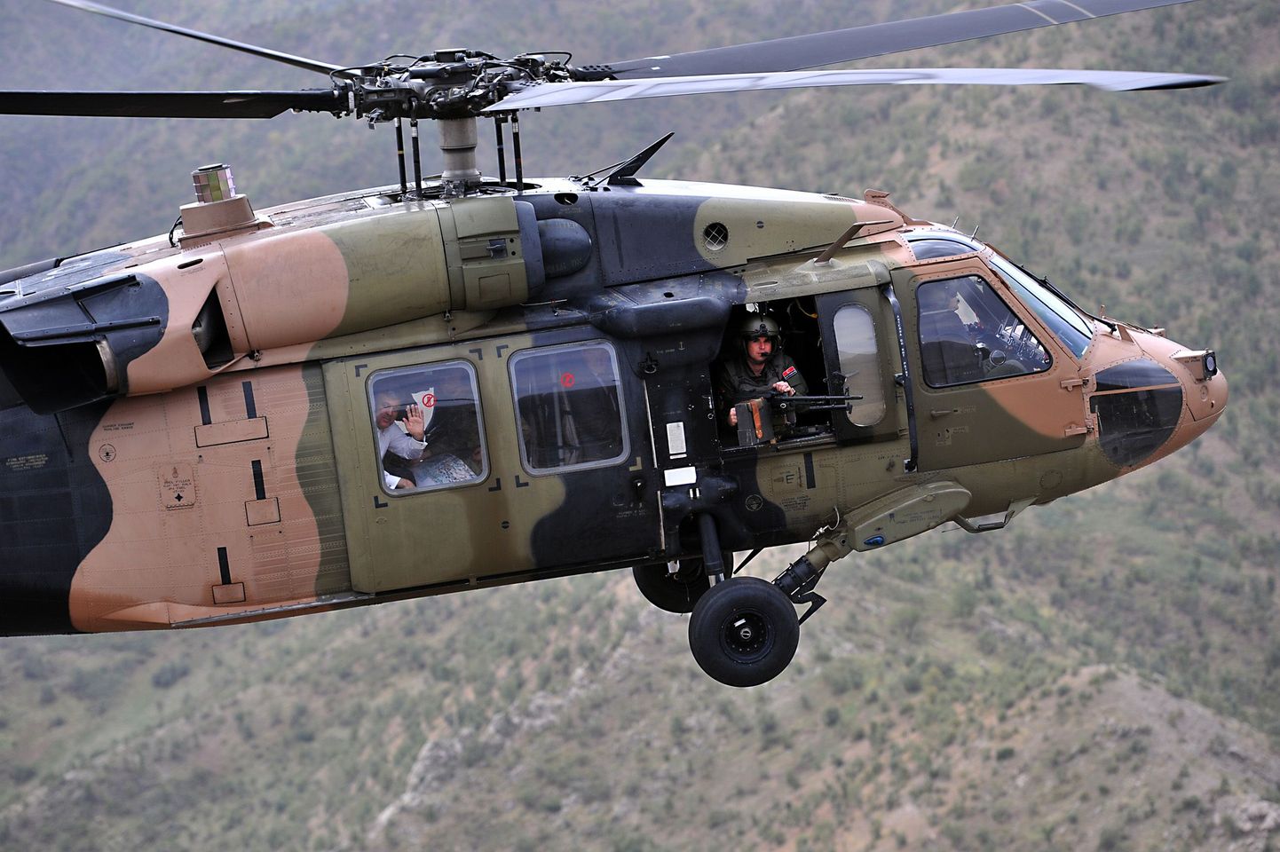 Türgi armee helikopter.