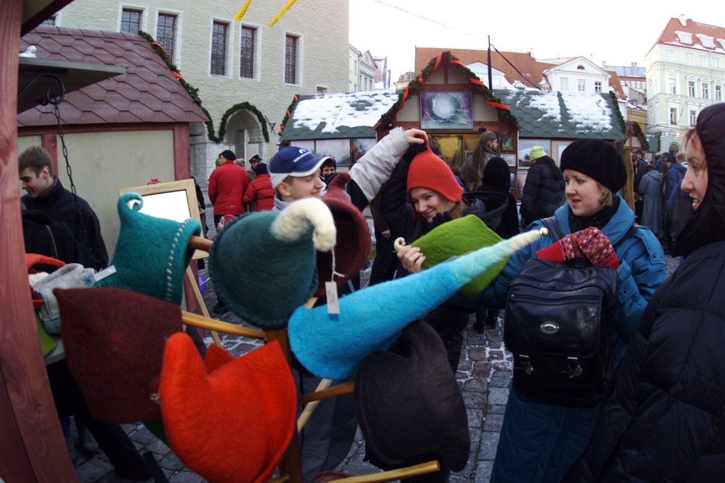 Talvine Tallinn meelitab vene turiste.