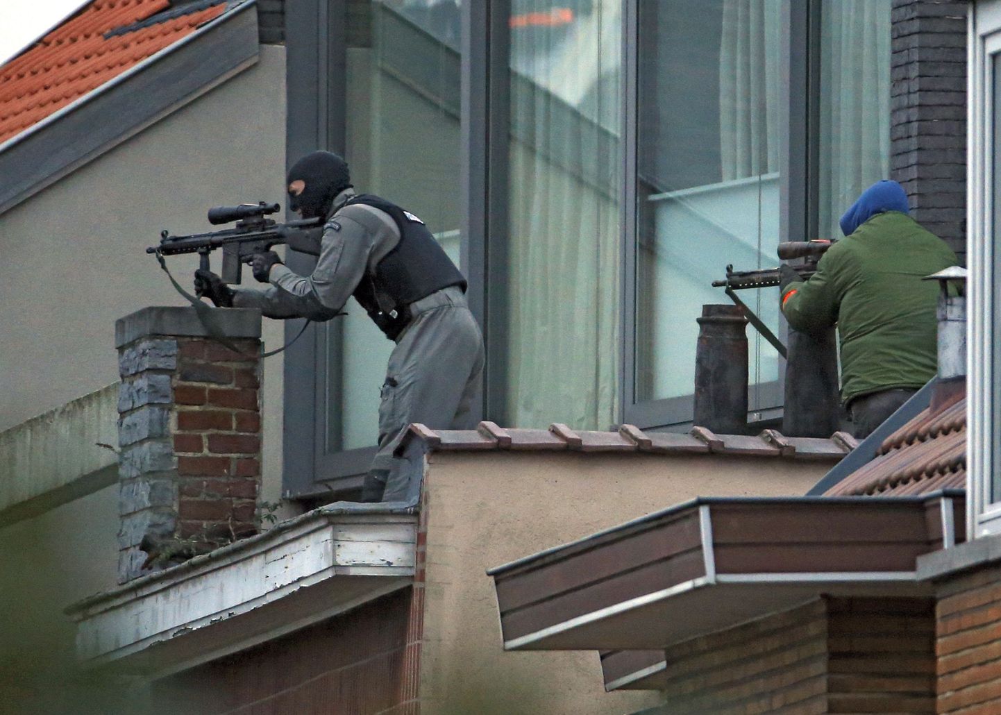 Terroritõrjeoperatsioon Belgias Brüsselis Forest´piirkonnas