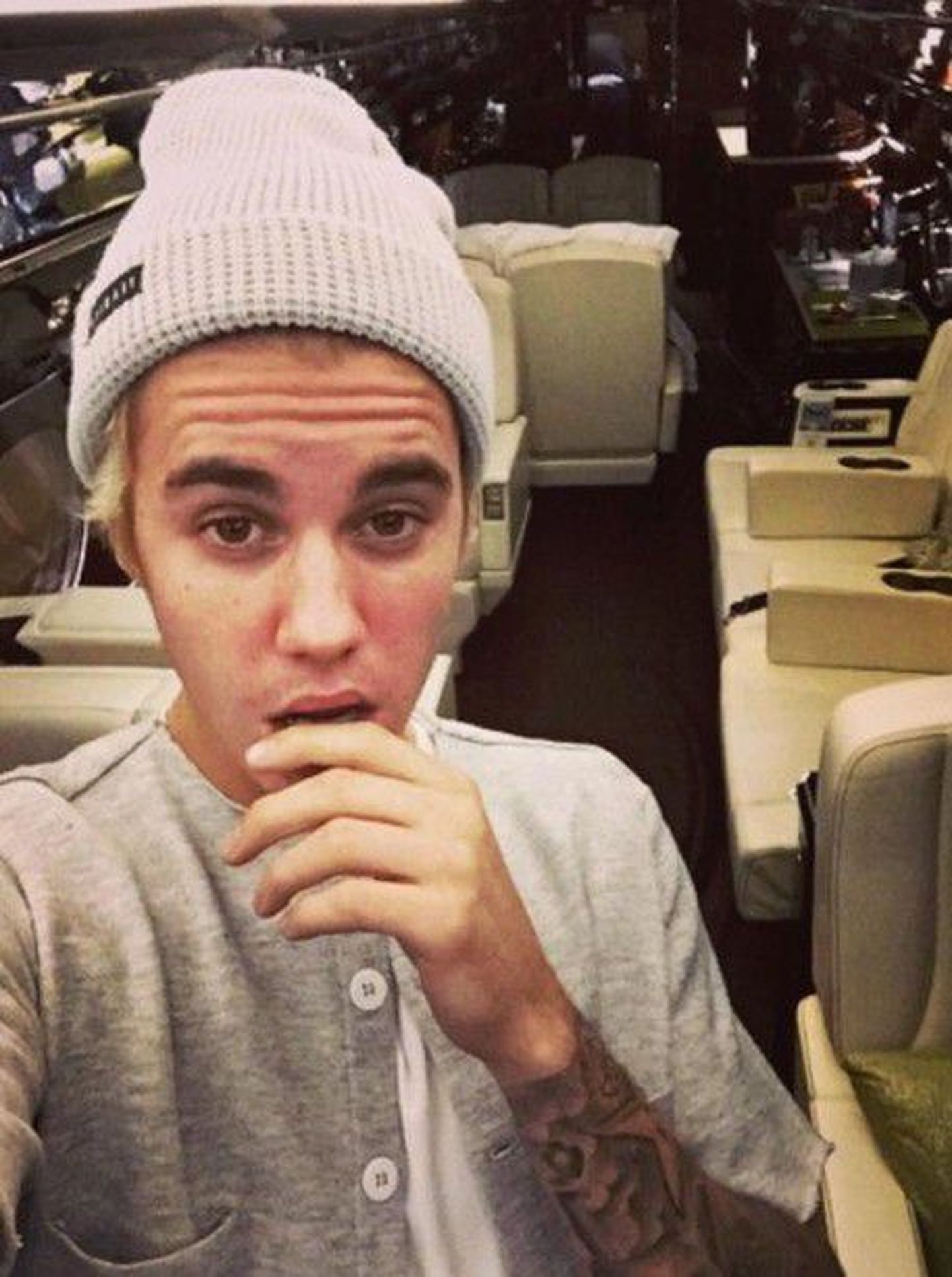 Justin Bieber sai jõuludeks lennuki