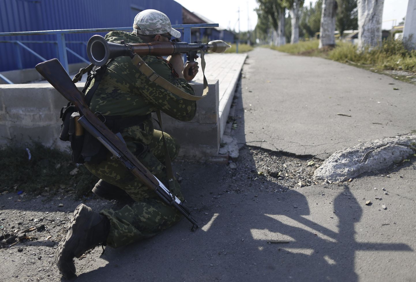 Venemeelne mässuline Donetskis