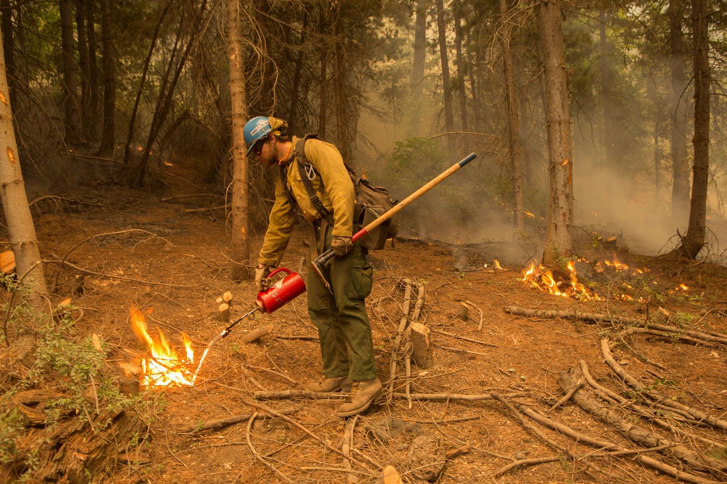 Võitlus metsatulekahjudega Washingtoni osariigis kestab.