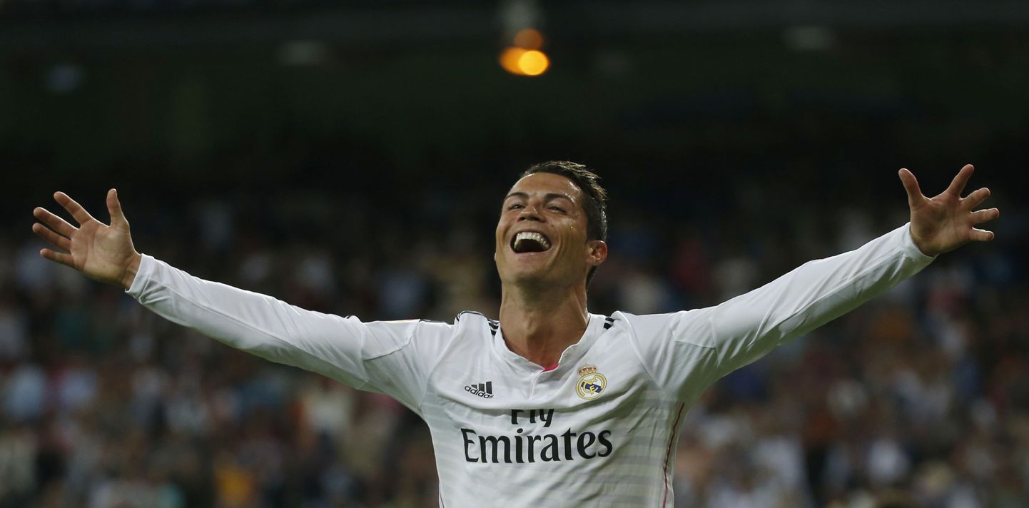 Cristiano Ronaldo lõi Bilbao võrku kolm palli