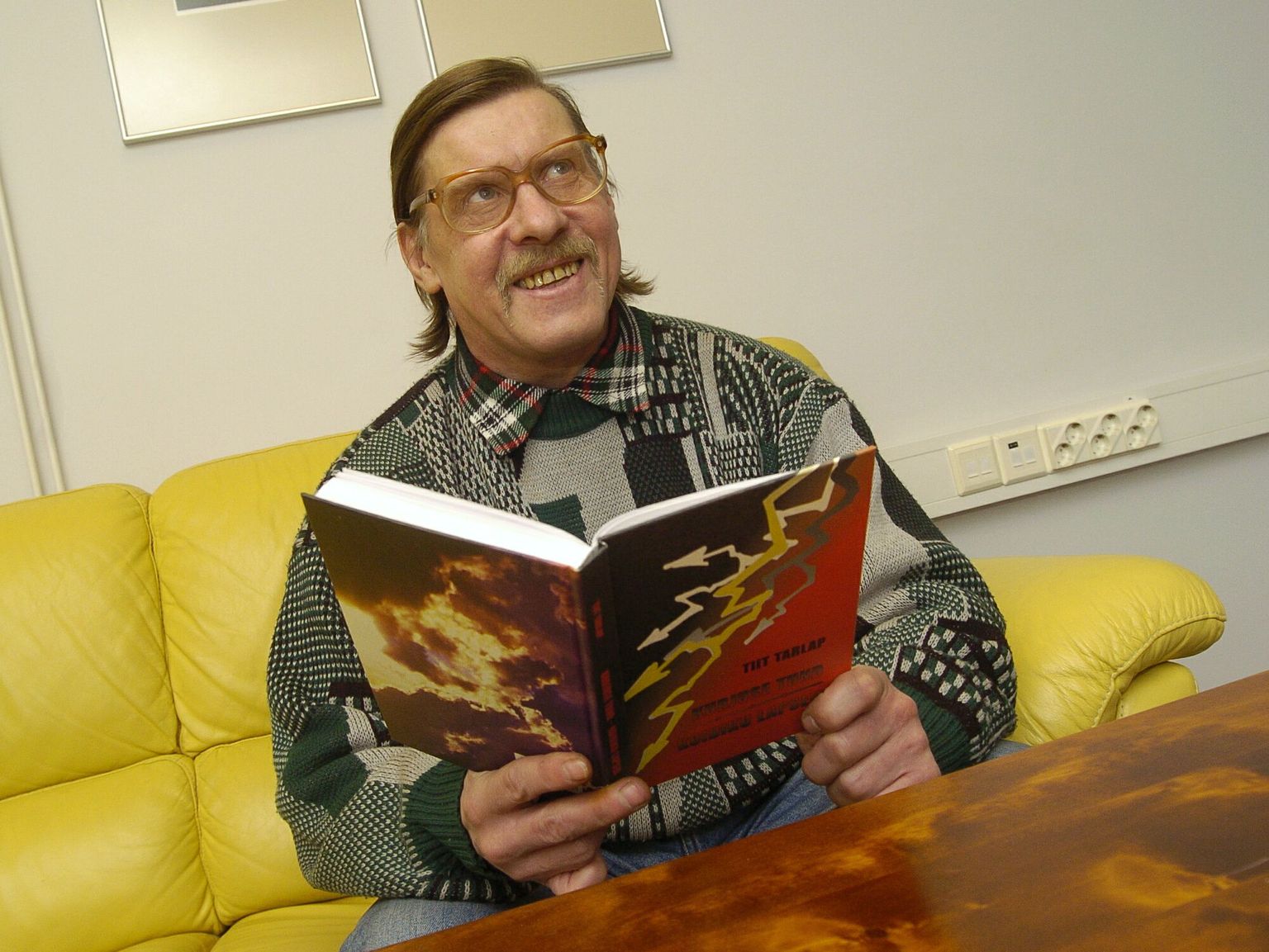 Ulmekirjanik Tiit Tarlap.