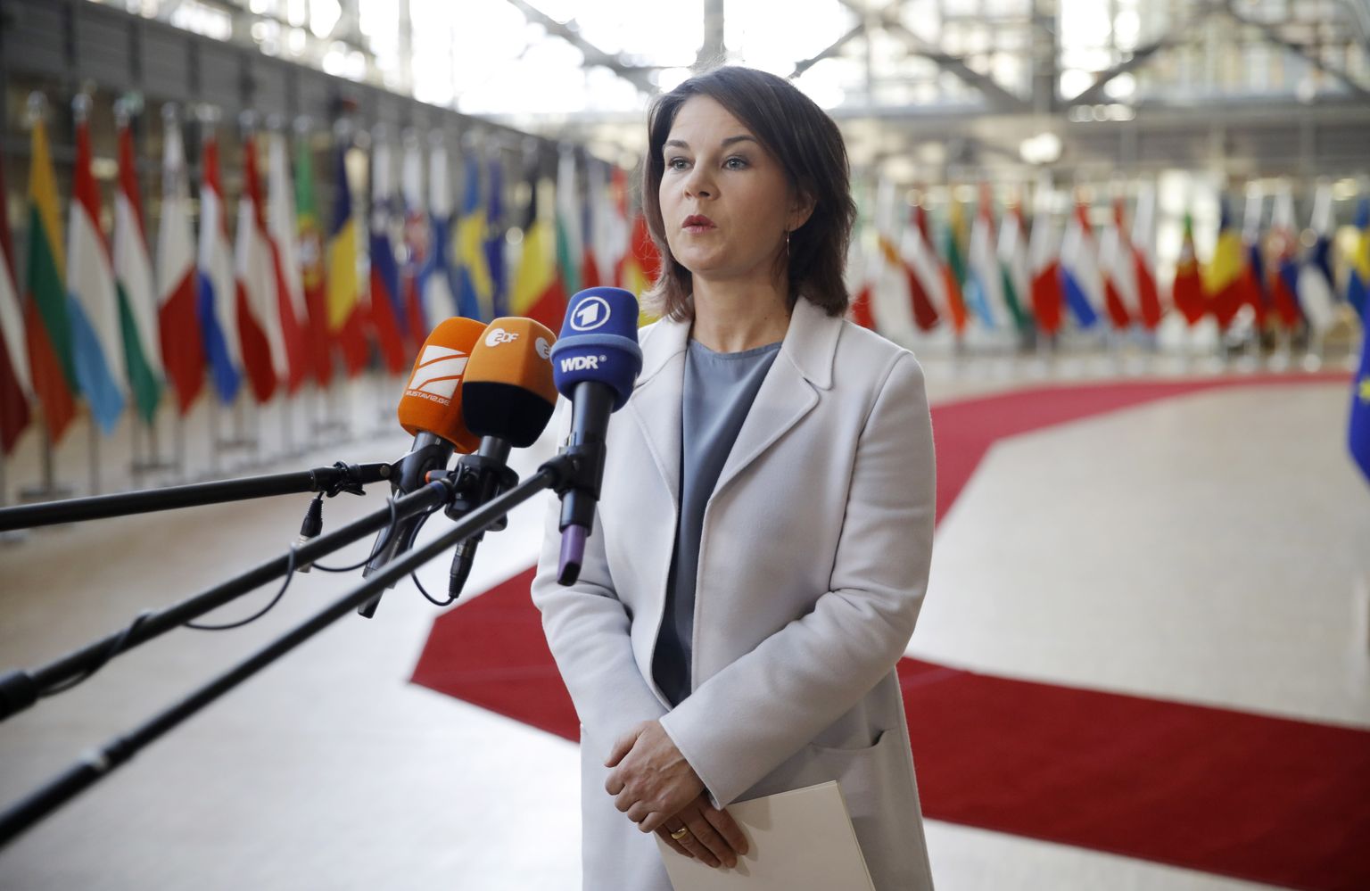 Vācijas ārlietu ministre Annalēna Bērboka
