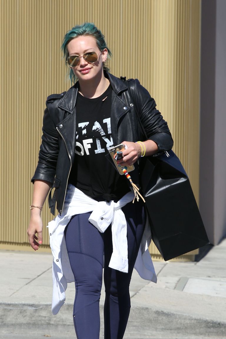 Uus stiil teeb Hilary Duffi välimuse palju huvitavamaks. Foto: Scanpix