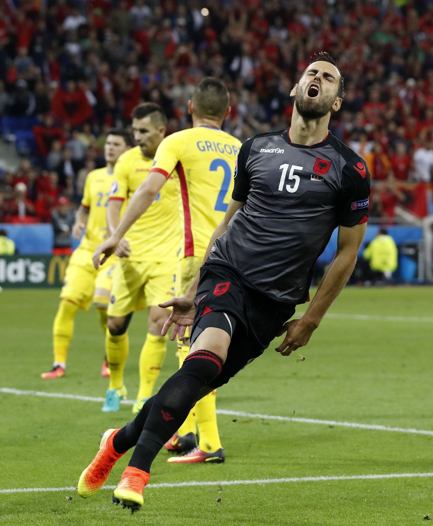Албанцы победили румын со счетом 1:0