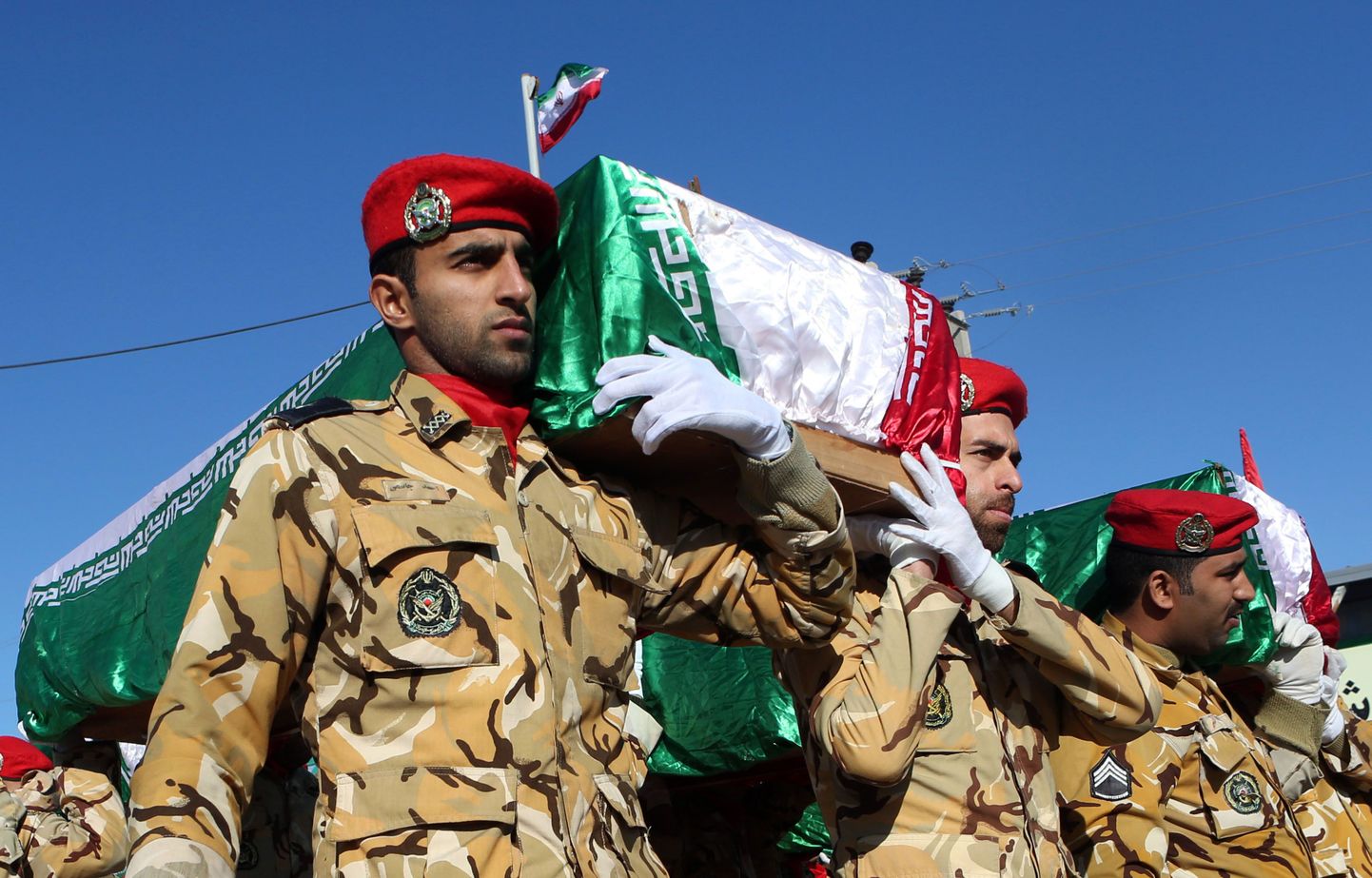 Iraani sõdurid.