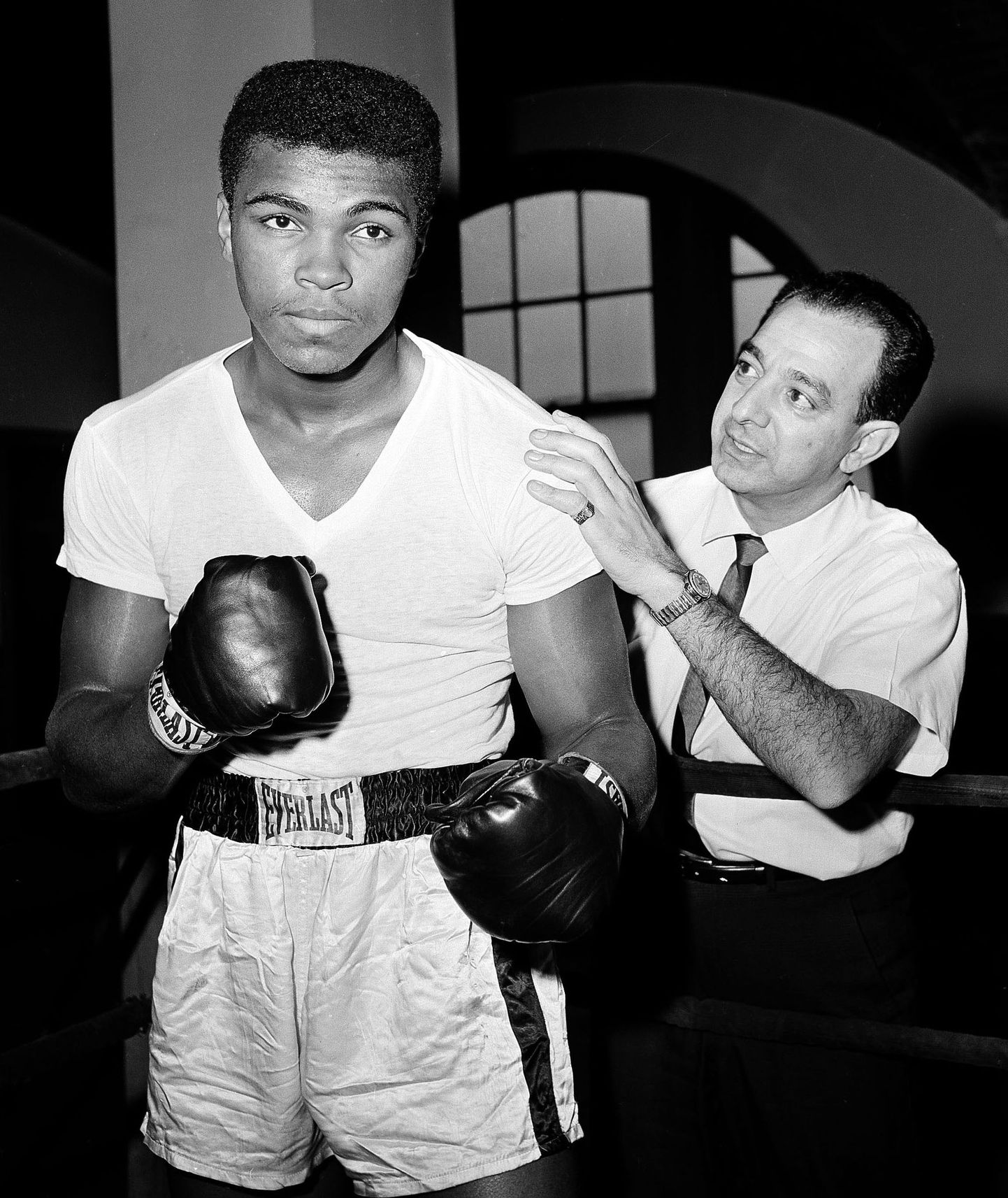 Muhammad Ali ja tema treener Angelo Dundee 1962. aastal.