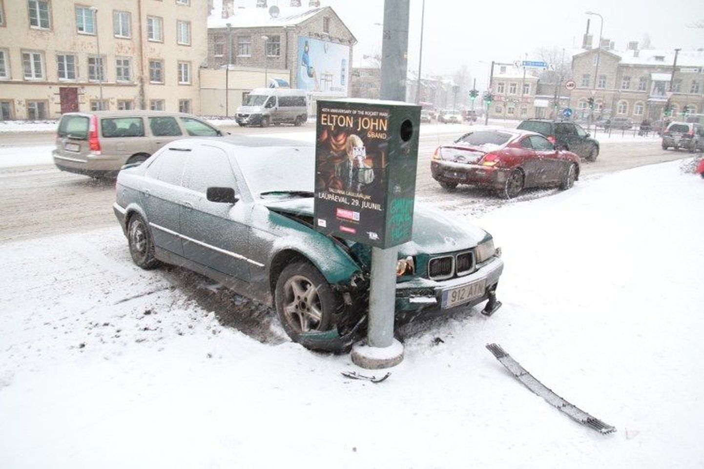 Авария на улице Одра.