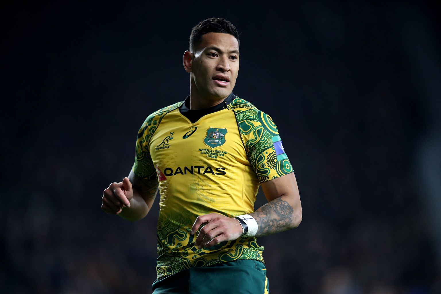 Ragbimängija Israel Folau.