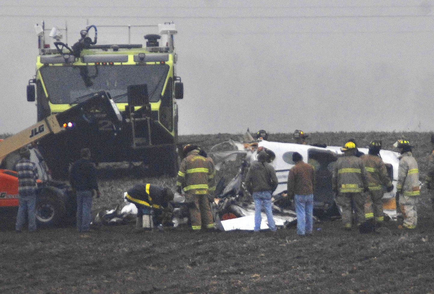 Bloomingtoni lähedal alla kukkunud lennuk.