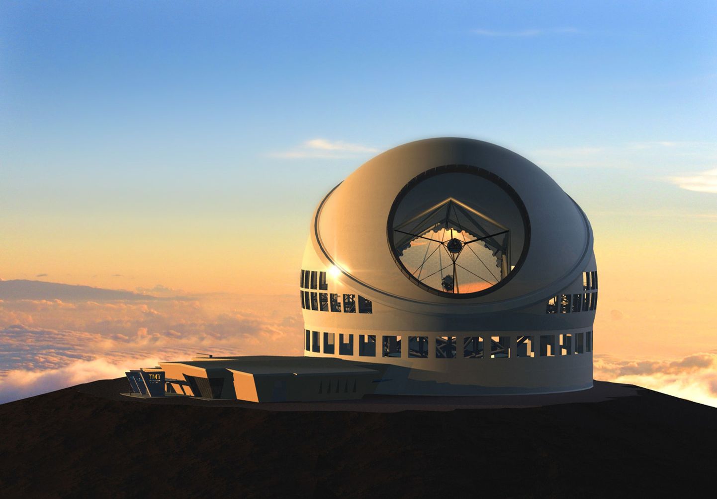 Arvutijoonis Mauna Kea uuest teleskoobist