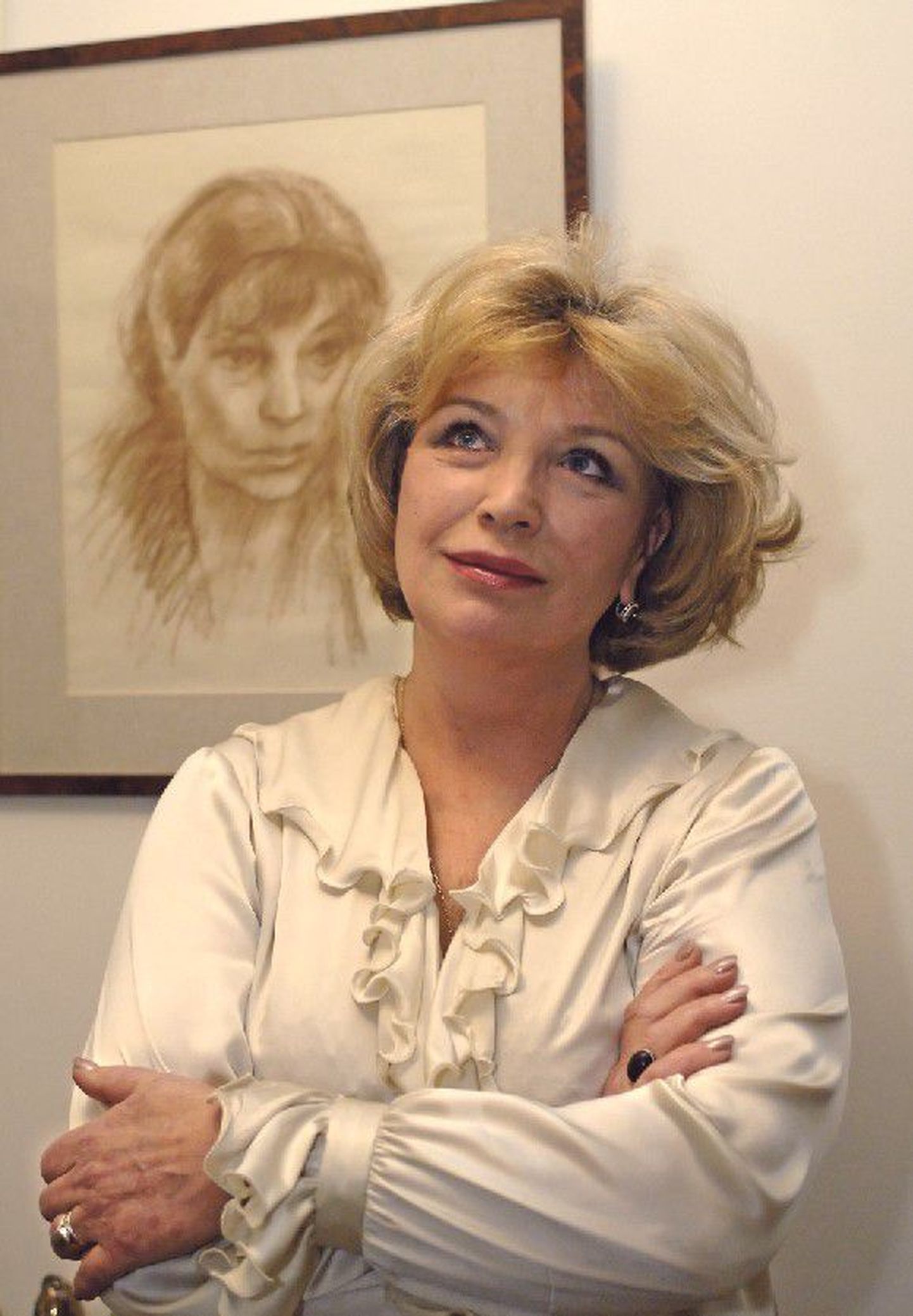 Ольга Остроумова призналась, что Таллинн у нее ассоциируется с керамикой.