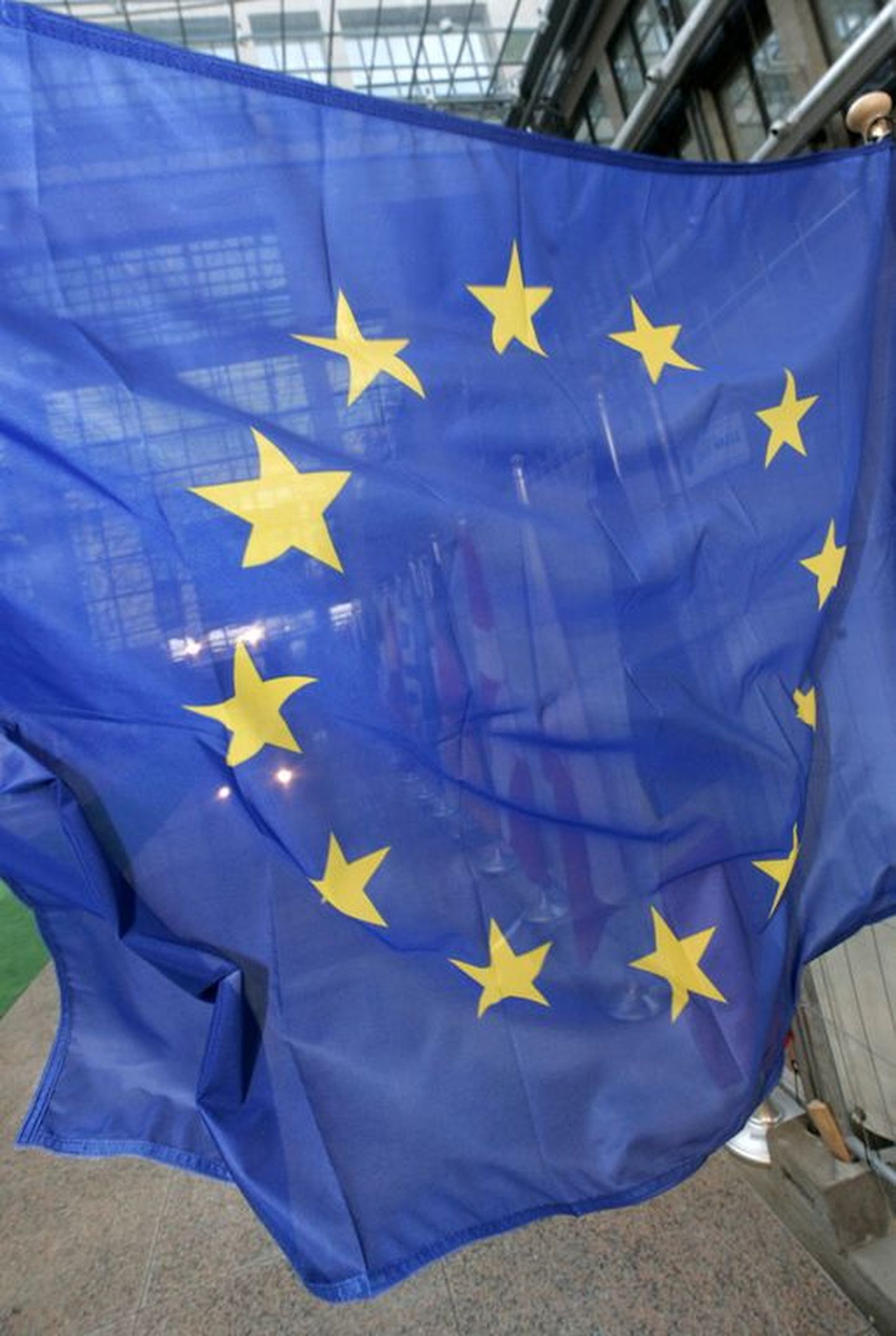 Флаг Европейского союза.