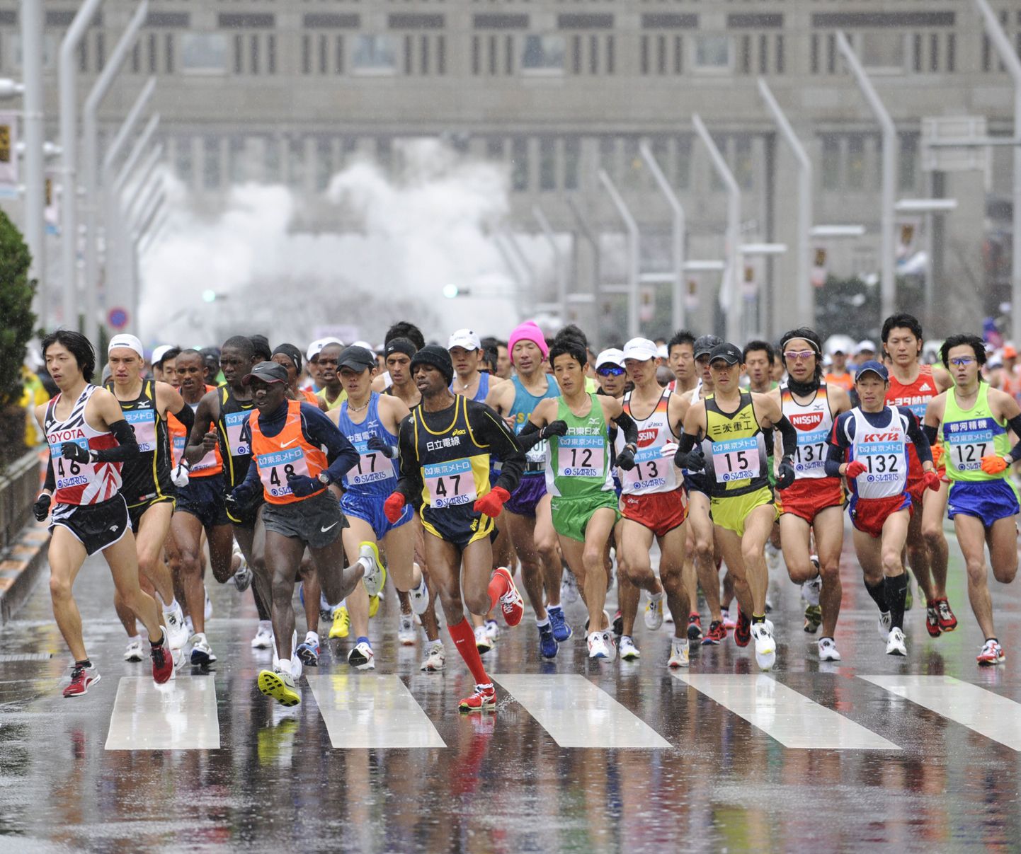 Mees- ja naissoost maratonijooksjaid motiveerivad erinevad asjad. Fotol Tokyo maraton